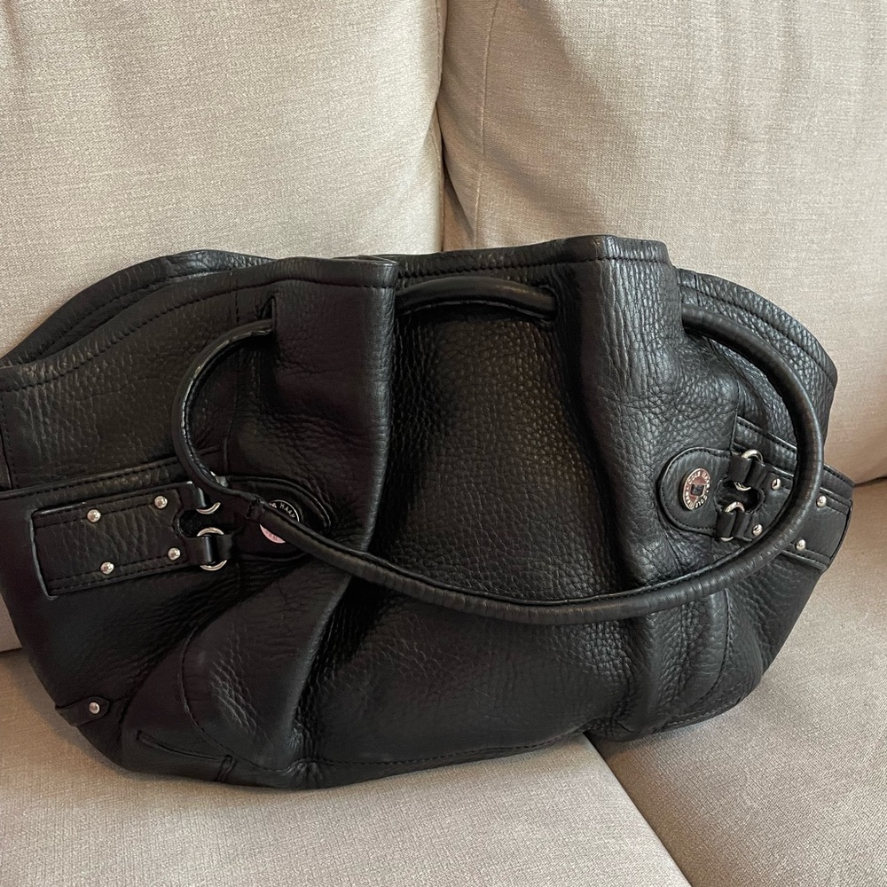 Cole Hahn leather Bucket Bag